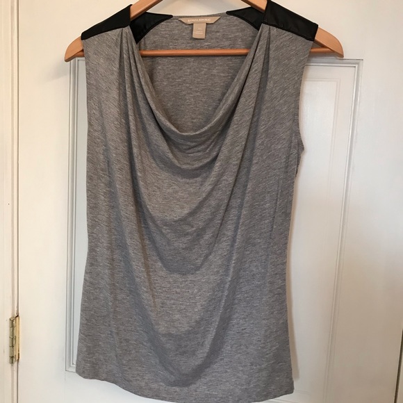 Banana Republic Tops - Banana Republic sleeveless t-shirt cowl neck xs